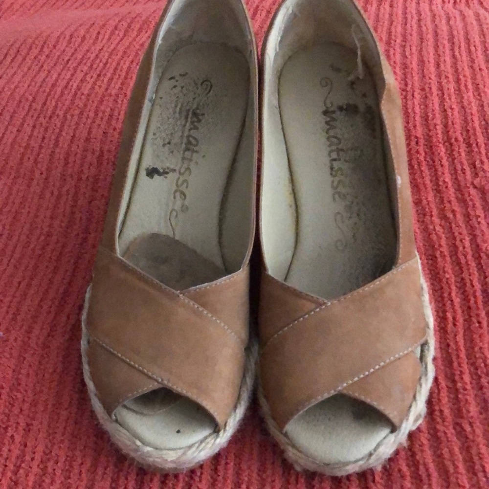 Matisse Beige Suede 3” Espadrilles